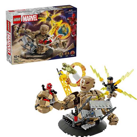 Lego Marvel Örümcek Adam Kum Adam’A Karşı: Son Savaş 76280