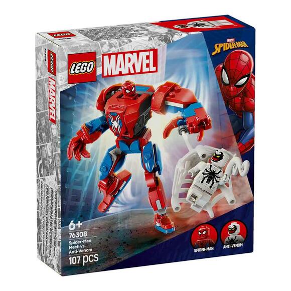 Lego Marvel Örümcek Adam Robotu Anti Venom’A Karşı 76308
