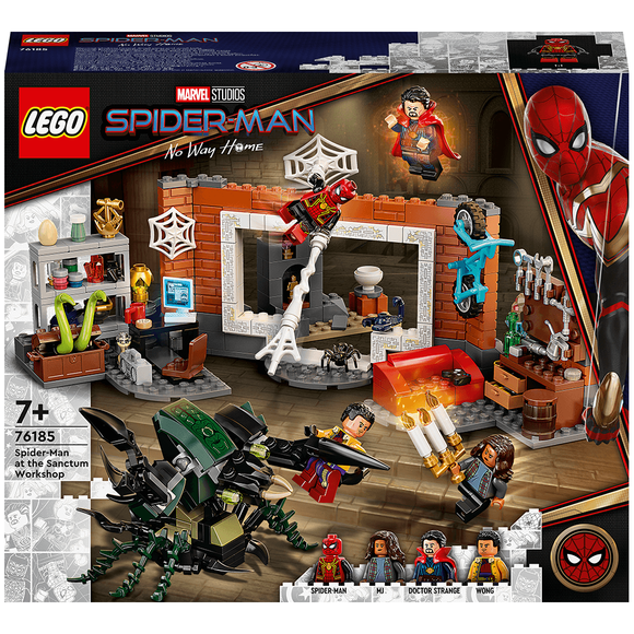 Lego Marvel Örümcek Adam Sanctum Atölyesinde 76185