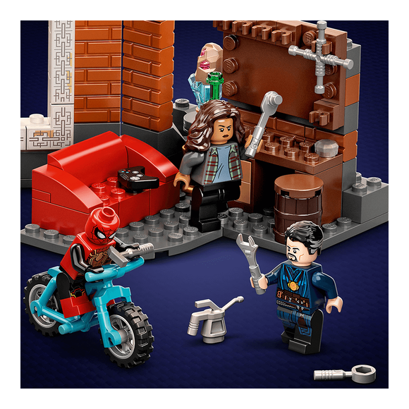 Lego Marvel Örümcek Adam Sanctum Atölyesinde 76185