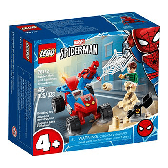 Lego Marvel Örümcek Adam ve Kum Adam Karşılaşması 76172