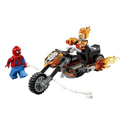 LEGO - Lego Marvel Örümcek Adam vs. Ghost Rider Motosikleti 76335