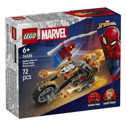 Lego Marvel Örümcek Adam vs. Ghost Rider Motosikleti 76335 - Thumbnail