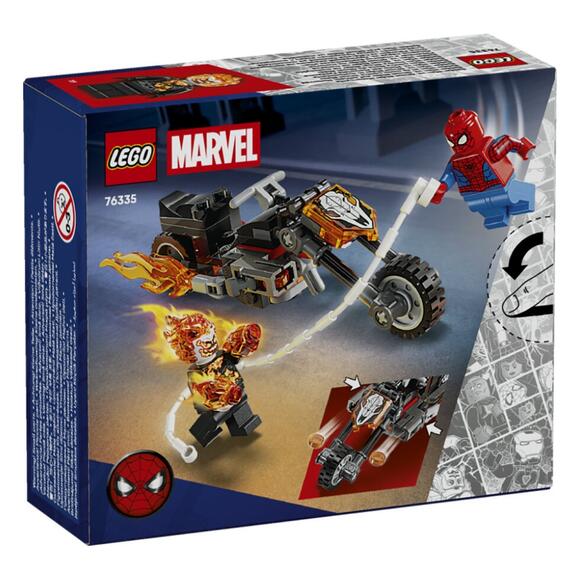 Lego Marvel Örümcek Adam vs. Ghost Rider Motosikleti 76335