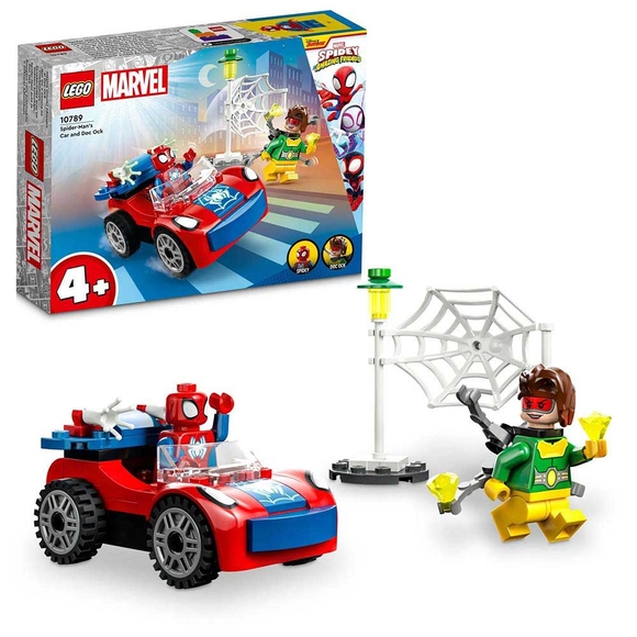 Lego Marvel Örümcek Adam’ın Arabası Ve Doktor Oktopus 10789