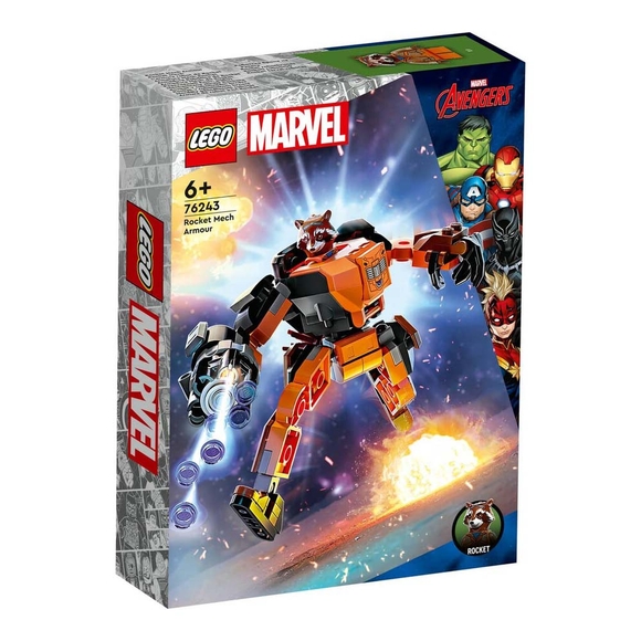 Lego Marvel Rocket Robot Zırhı 76243