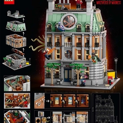 LEGO Marvel Sanctum Sanctorum 76218 Yapım Seti (2708 Parça) - Thumbnail