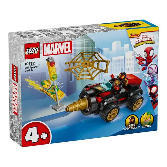 Lego Marvel Spidey Döner Burgulu Araç 10792 (58 Parça)