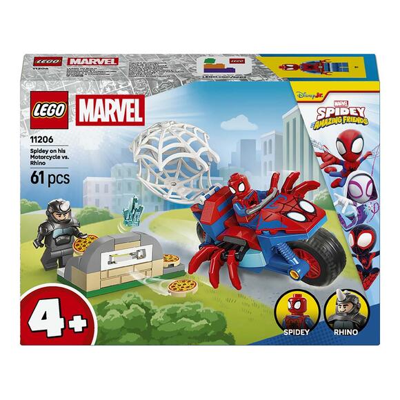 Lego Marvel Spidey Ve Arkadaşları Spidey Vs. Rhino 11206