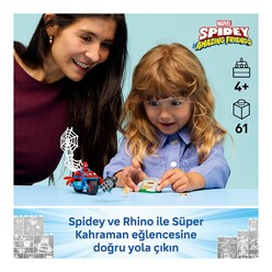 Lego Marvel Spidey Ve Arkadaşları Spidey Vs. Rhino 11206 - Thumbnail