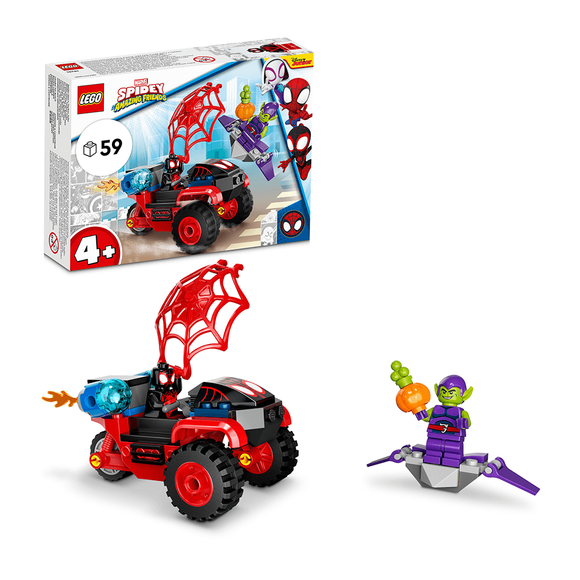 Lego Marvel Spidey ve İnanılmaz Arkadaşları Miles Morales: Örümcek Adam’ın Tekno Motosikleti 10781