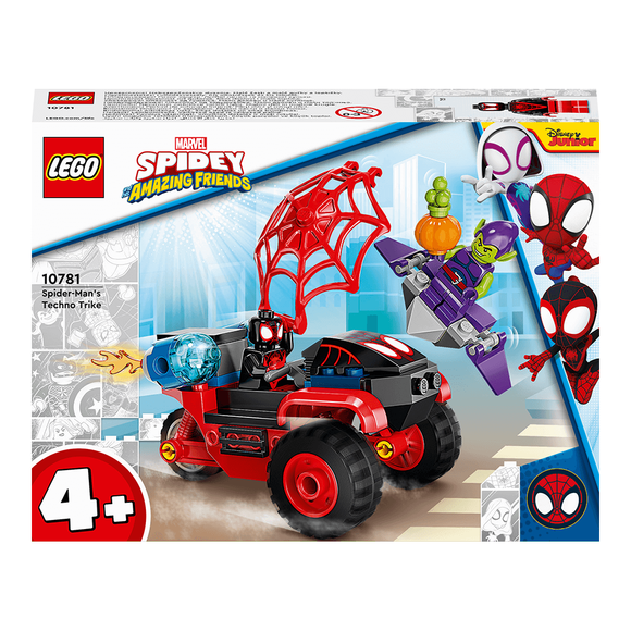 Lego Marvel Spidey ve İnanılmaz Arkadaşları Miles Morales: Örümcek Adam’ın Tekno Motosikleti 10781