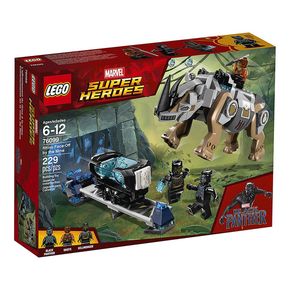 Lego Marvel Super Heroes Rhino Face-Off by the Mine 76099