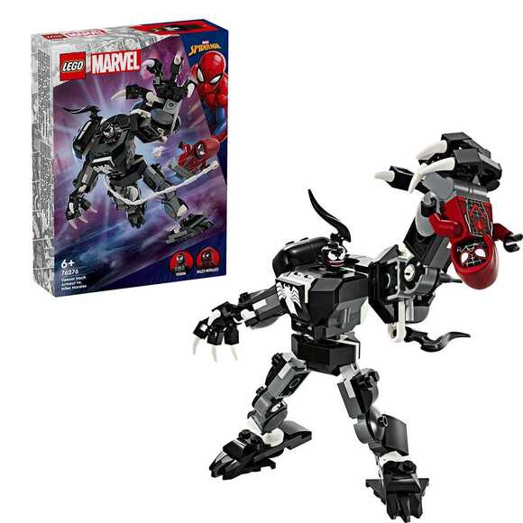 Lego Marvel Venom Robot Zırhı Miles Morales’E Karşı 76276
