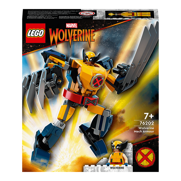 Lego Marvel Wolverine Robot Zırhı 76202