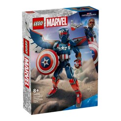 LEGO - Lego Marvel Yeni Kaptan Amerika Yapım Figürü 76296