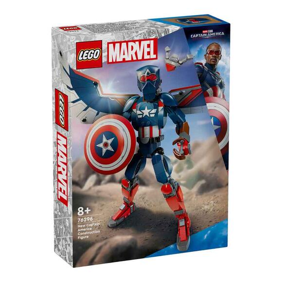 Lego Marvel Yeni Kaptan Amerika Yapım Figürü 76296