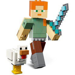 Lego Minecraft Alex W Chicken 21149 - Thumbnail