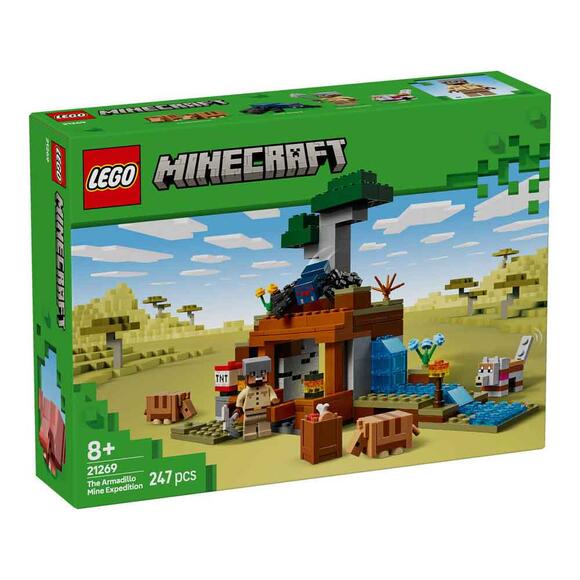 Lego Minecraft Armadillo Maden Keşfi 21269