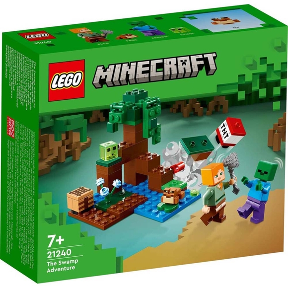 Lego Minecraft Bataklık Macerası 21240