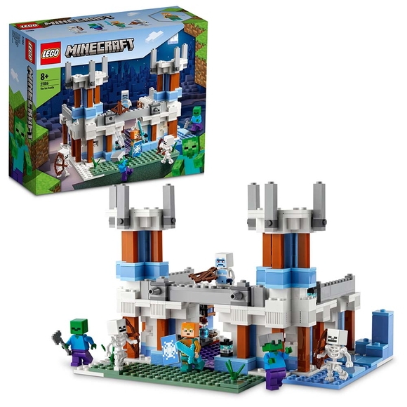 LEGO Minecraft Buz Kalesi 21186 Yapım Seti (499 Parça)