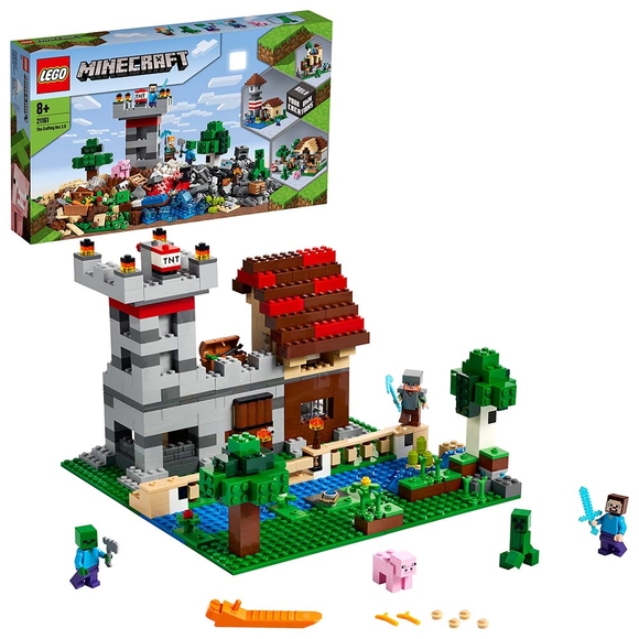 LEGO Minecraft Çalışma Kutusu 3.0 21161 Yapım Seti