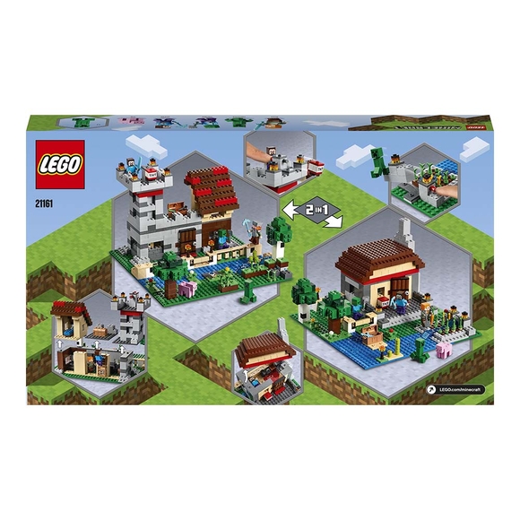 LEGO Minecraft Çalışma Kutusu 3.0 21161 Yapım Seti