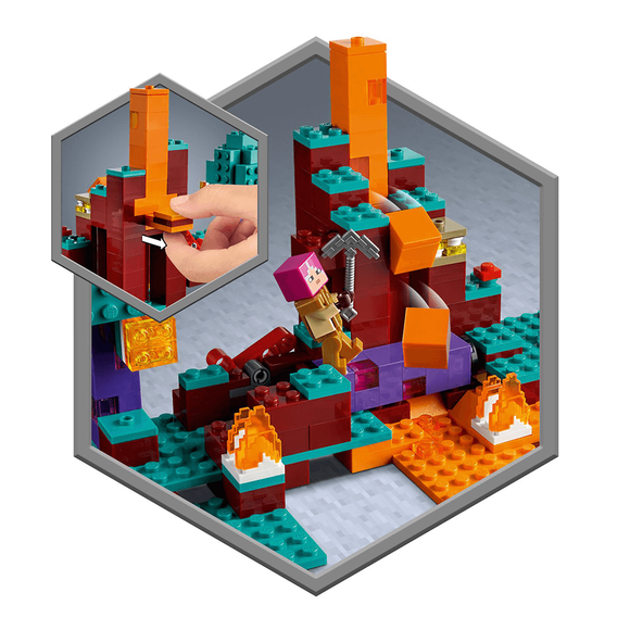 Lego Minecraft Çarpık Orman 21168