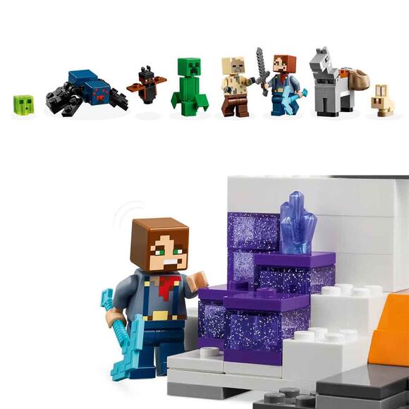 Lego Minecraft Çorak Arazi Maden Kuyusu Video Oyunu Oyuncağı 21263