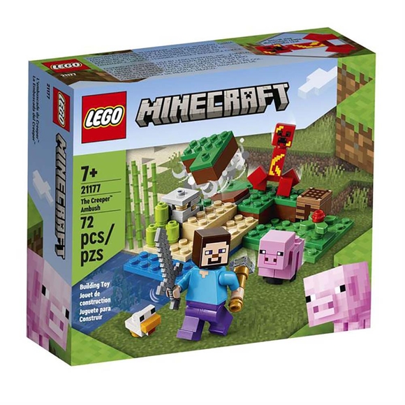 Lego Minecraft Creeper Pususu 21177