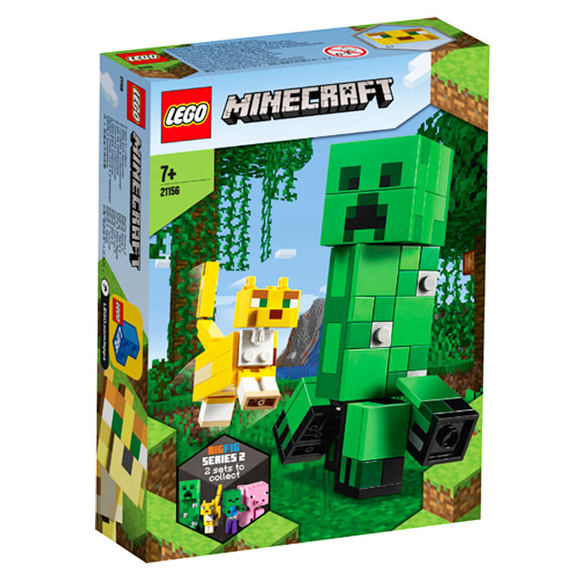 Lego Minecraft Creeper W Ocelot 21156
