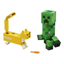 Lego Minecraft Creeper W Ocelot 21156 - Thumbnail