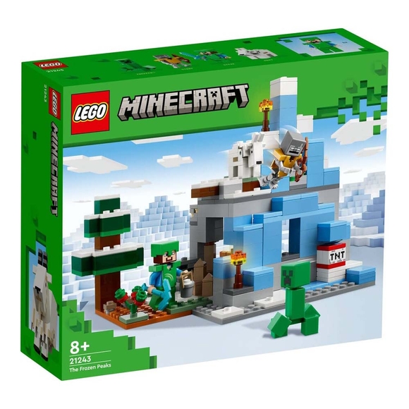 Lego Minecraft Donmuş Tepeler 21243