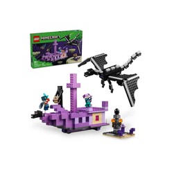 LEGO - Lego Minecraft Ender Ejderhası ve End Gemisi Oyuncağı 21264
