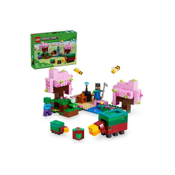 Lego Minecraft Kiraz Çiçeği Bahçesi Oyuncağı 21260 (304 Parça)