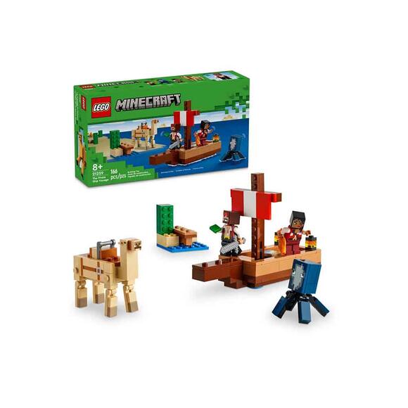 Lego Minecraft Korsan Gemisi Yolculuğu Oyun Seti 21259