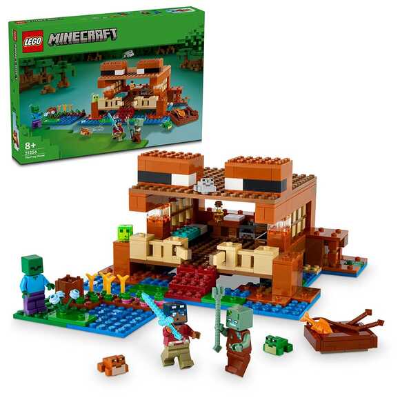 Lego Minecraft Kurbağa Evi 21256