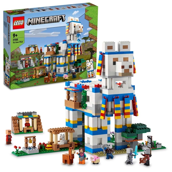 LEGO Minecraft Lama Köyü 21188 Yapım Seti (1252 Parça)