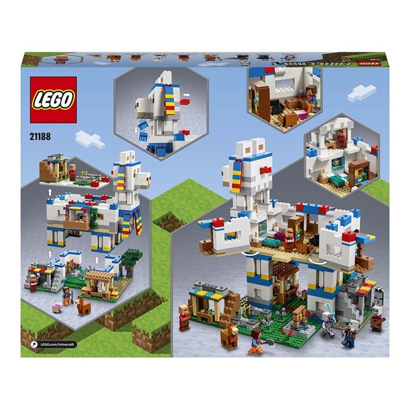 LEGO Minecraft Lama Köyü 21188 Yapım Seti (1252 Parça)