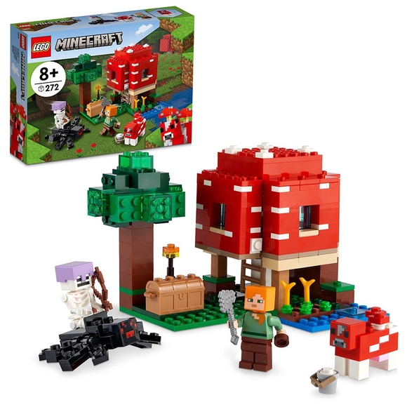 Lego Minecraft Mantar Evi 21179