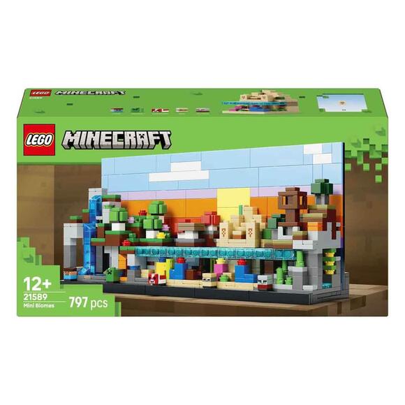 Lego Minecraft Mini Biyomlar 21589