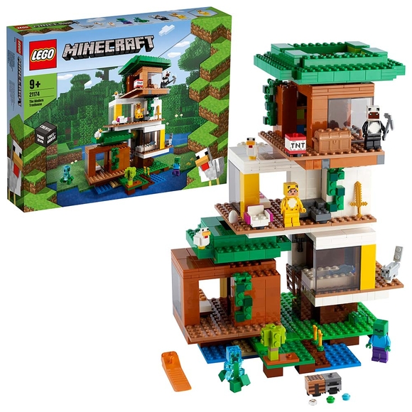 Lego Minecraft Modern Ağaç Ev 21174