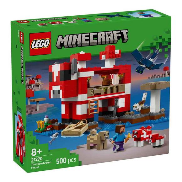 Lego Minecraft Mooshroom Evi 21270