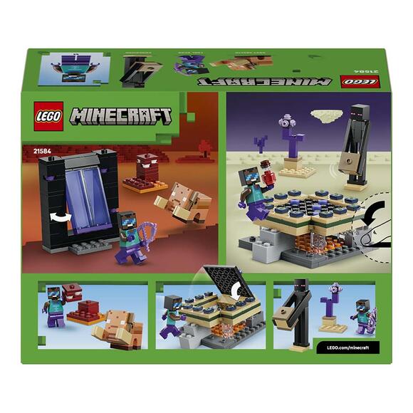 Lego Minecraft Nether Ve End Geçidi Yolculuğu 21584