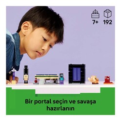 Lego Minecraft Nether Ve End Geçidi Yolculuğu 21584 - Thumbnail