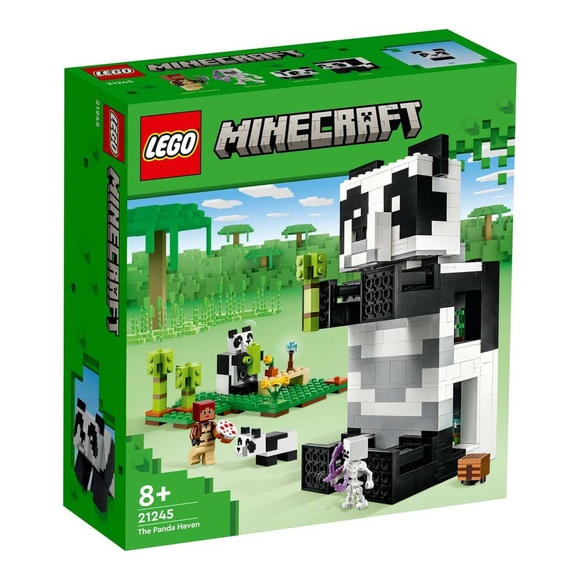 Lego Minecraft Panda Barınağı 21245