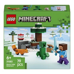 LEGO - Lego Minecraft Steve’İn Tayga Macerası 21583
