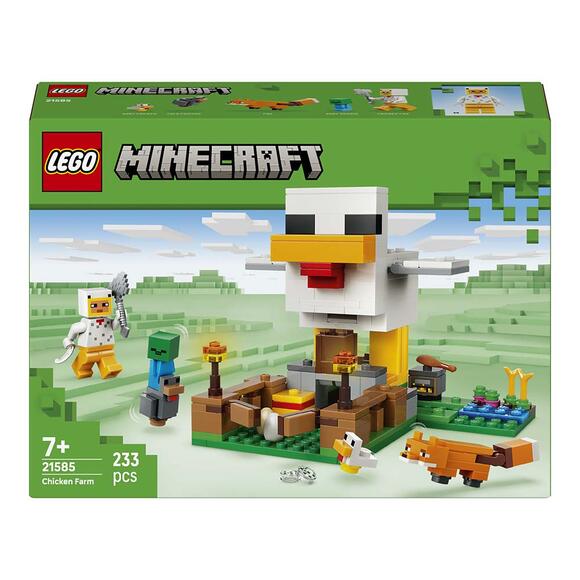 Lego Minecraft Tavuk Çiftliği 21585