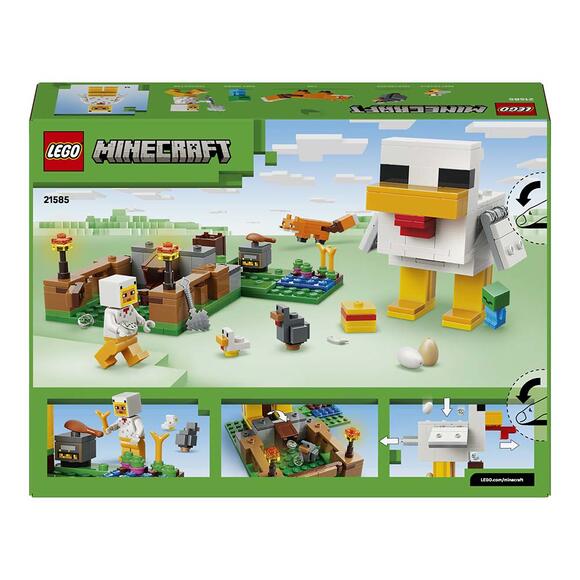 Lego Minecraft Tavuk Çiftliği 21585