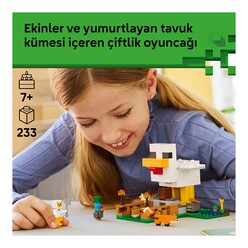 Lego Minecraft Tavuk Çiftliği 21585 - Thumbnail